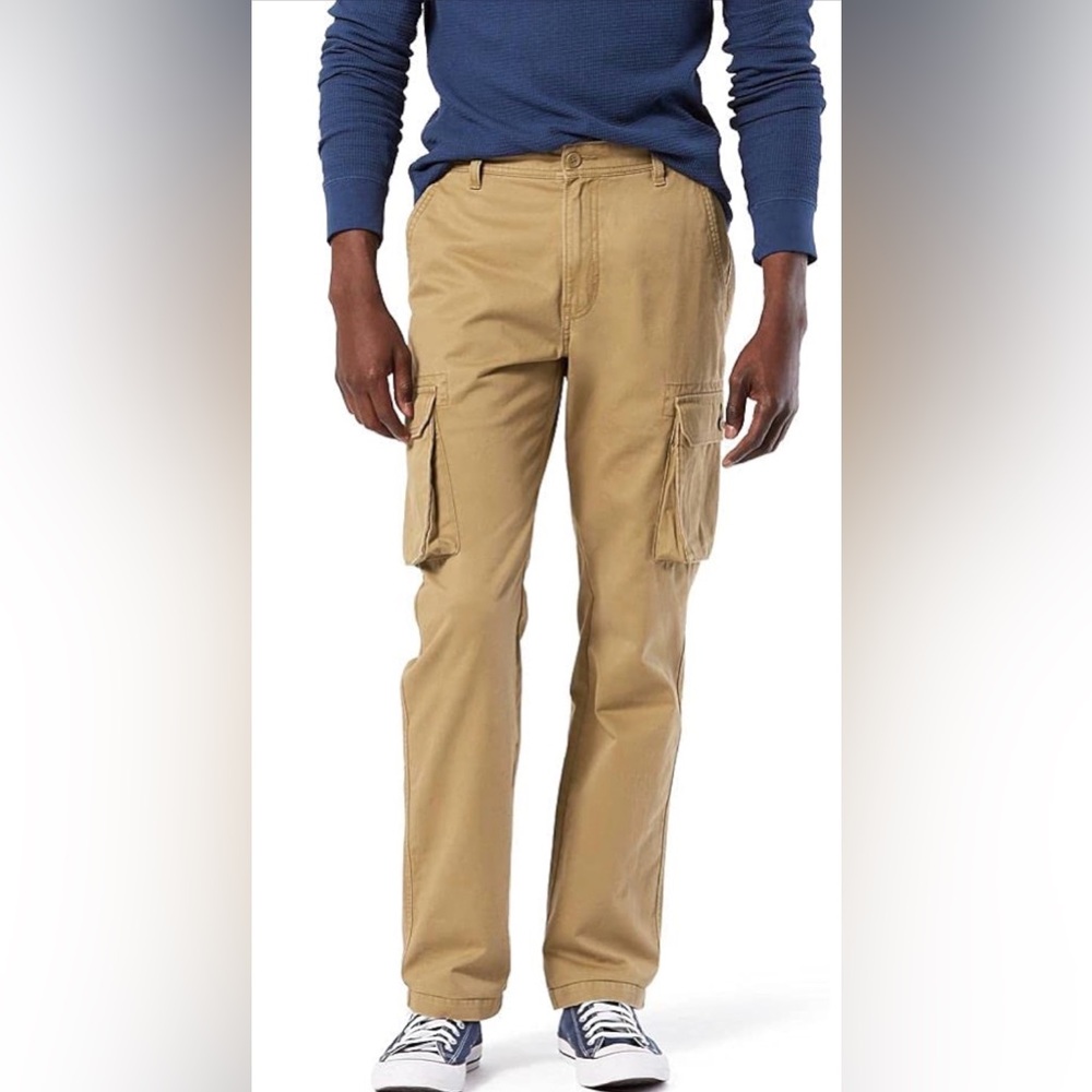 Levi Strauss Signature Gold Men's Classic Cargo Pant Straight Fit